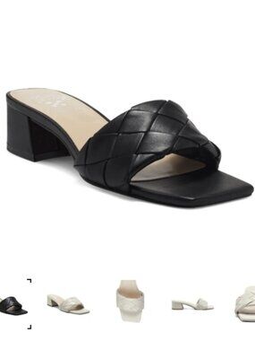 Semtera Block Heel Woven Strap Vince Camuto - Size: 7